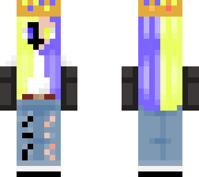 my skin (half ender dragon-human)ghost