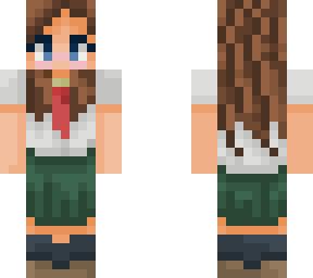 my skin in mha uniform