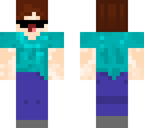 my skin in steve's outfit w/ mouth