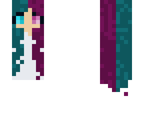 nether update girl skin and hair base