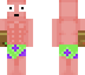 patrick with infinity gauntlet