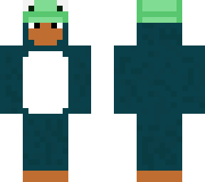 penguin w/ frog hat
