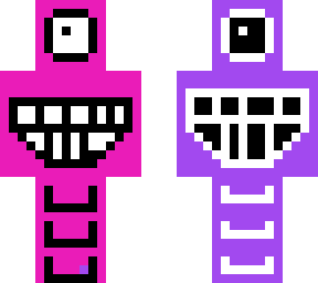 pink and purple blob thing