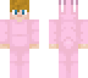pink bunny onesie