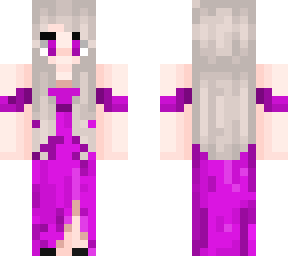pink dress girl steak 2