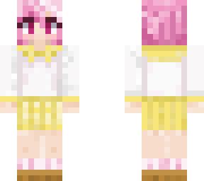 pink hair anime girl 3px