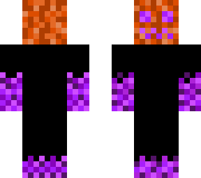 purple fire pumpkin