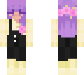 purple hair girl