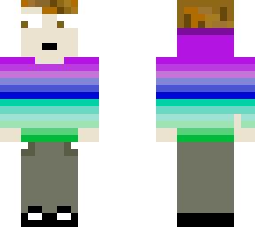 rainbow jacket boy =d