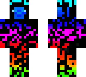 rainbow skin