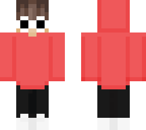 red hoodie but wit gogy glasses