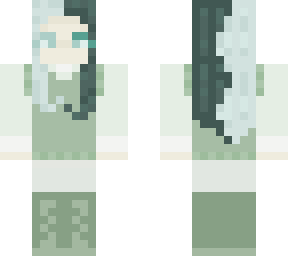 split hair girl with vest and boots