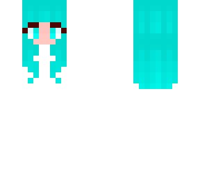 teal hair base