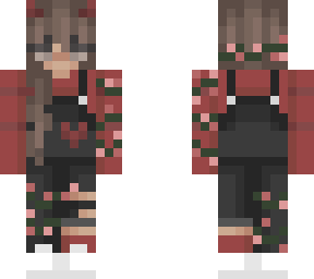 valentines day black rose heart overalls devil
