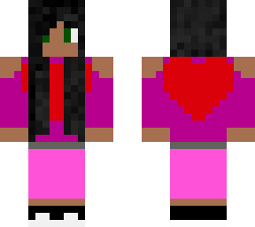 valentines skin for girls