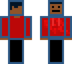 weird backwards skin