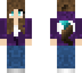 werewolf girl purple sweatshirt(updated)