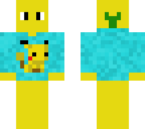 yellow pikmin in pikachu hoodie