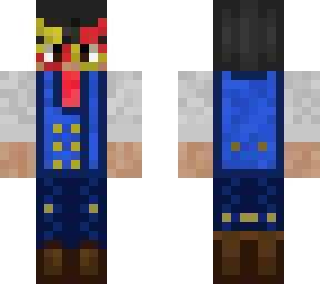 amon solomon - human rogue character (formal masquerade attire)