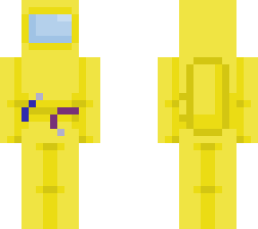 among us yellow character