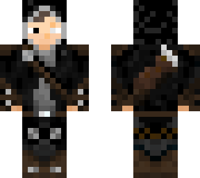 assassin with skared eye