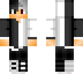 black and white guy