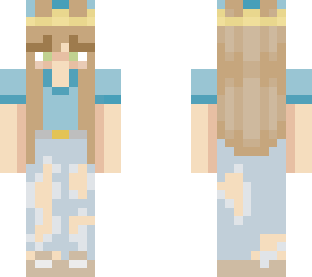 blue girl