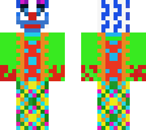 blue hair clown 1