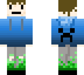 blue jacket dude