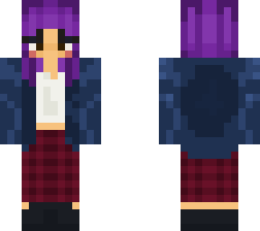 blue jacket red pants