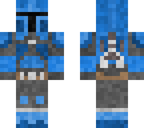 blue mandalorian