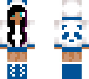 blue panda