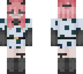 blueberry dress (hair edit)
