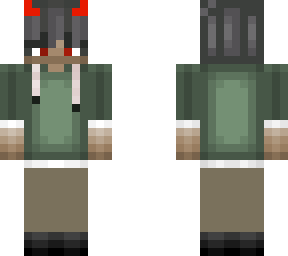 boy w/ hoodie and horn (devil)