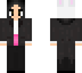 bunny hat suit coat tail