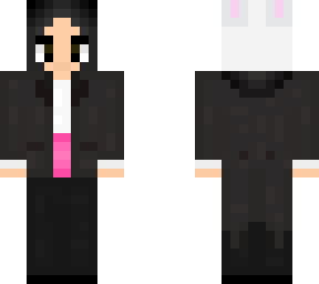 bunny hat suit coat tail