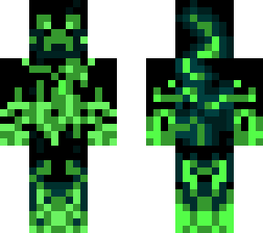 creeper electrico verde