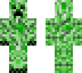 creeper skin with textures v2