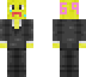 crying yellow guy 69 with suit