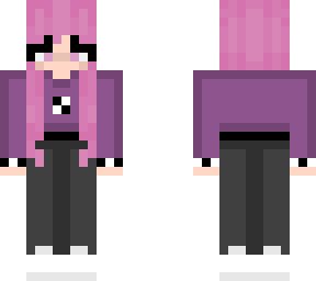 cute pink hair girl (: