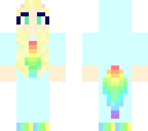 cute rrainbow  girl