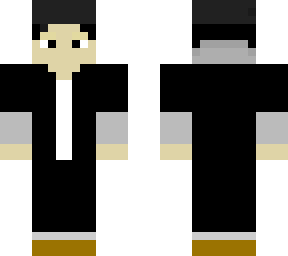 dannyman with black and white clothes.
