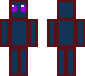 dark blue + red