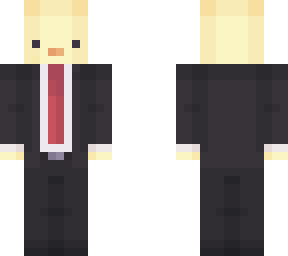 duck in a suit