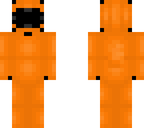 empty orange suit