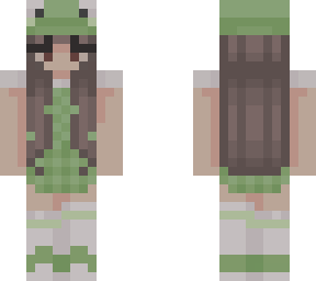 frog skin brown eyes, dress :)