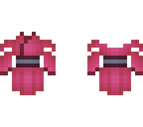 fuschia pink kimono base