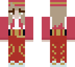 gold & pink tracksuit (hard colors)