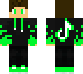 green tiktok gamer