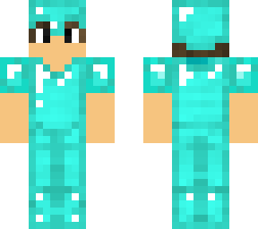 guy in diamond armor